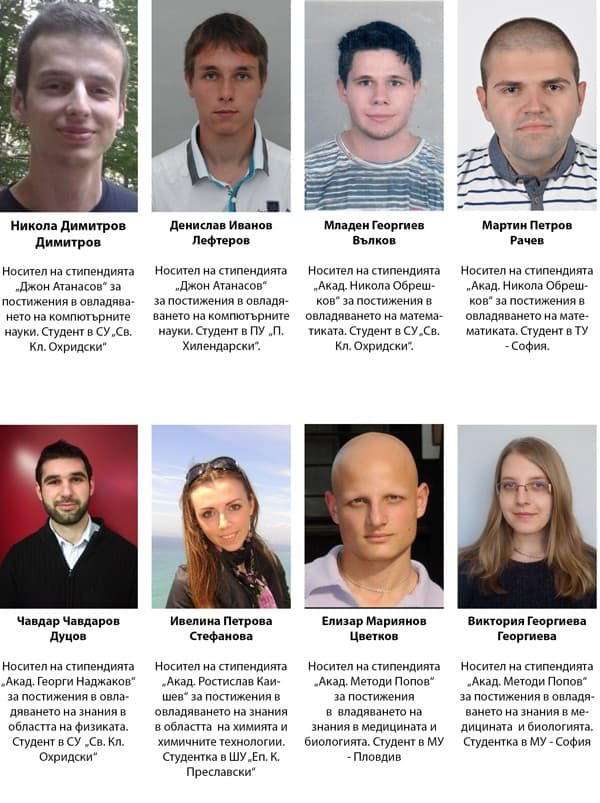Стипендианти 2015 — 2016